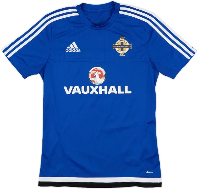 2015-16 Northern Ireland adidas Training Shirt #2 - 9/10 - (S)