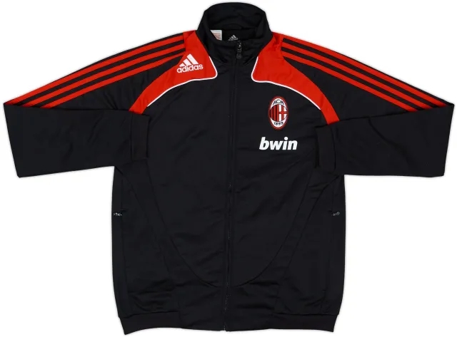 2008-09 AC MIlan adidas Track Jacket - 8/10 - (XL.Boys)