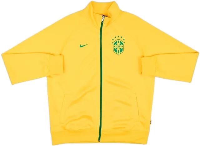 2014-15 Brazil Nike Track Jacket - 8/10 - (L)