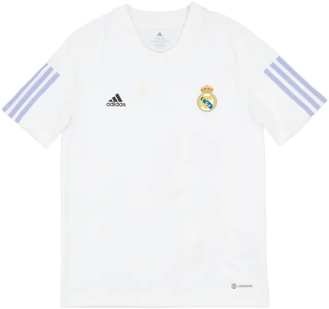 2022-23 Real Madrid adidas Training Shirt - 6/10 - (L.Boys)