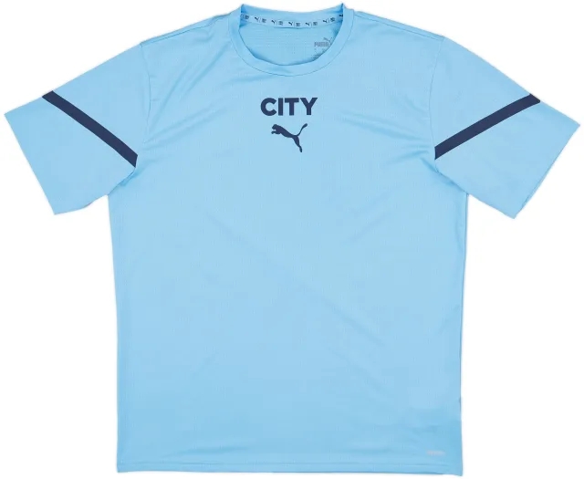 2021-22 Manchester City Puma Training Shirt - 10/10 - (L)