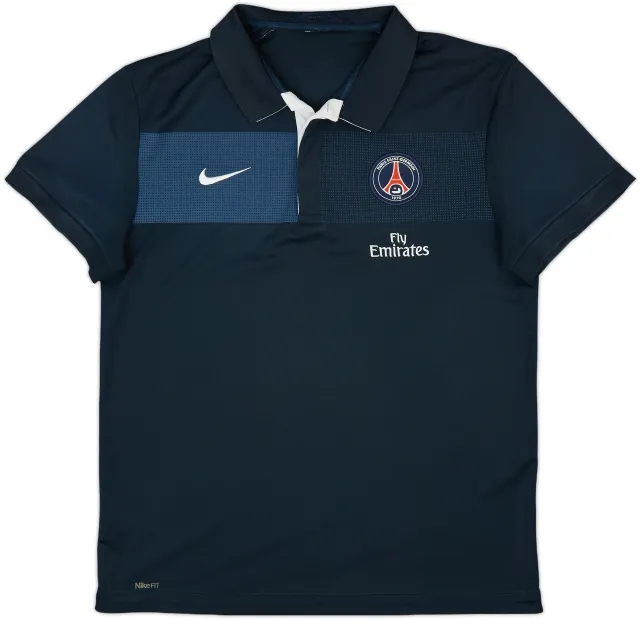 2009-10 Paris Saint-Germain Nike Polo Shirt - 8/10 - (L)