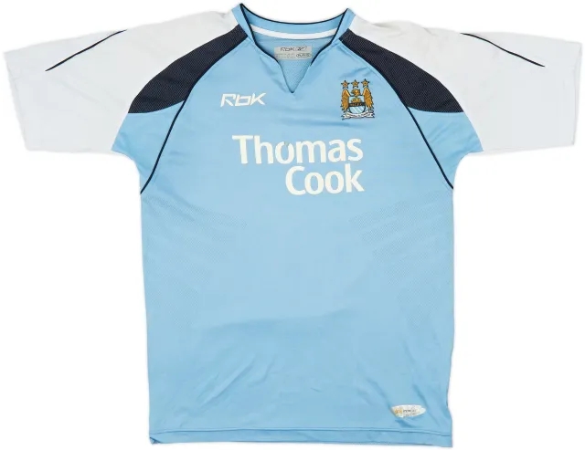 2006-07 Manchester City Home Shirt - 5/10 - (M)
