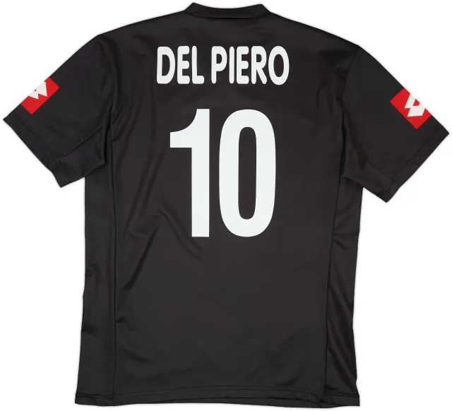 2001-02 Juventus Away Shirt Del Piero #10 - 9/10 - (XXL)