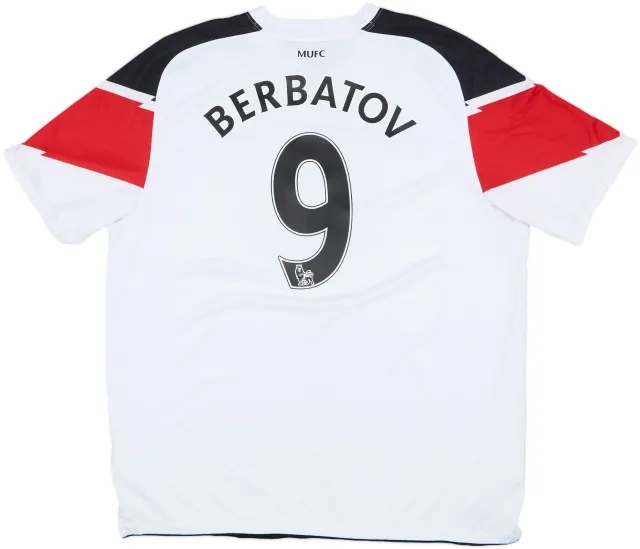 2010-12 Manchester United Away Shirt Berbatov #9 - 5/10 - (XL)