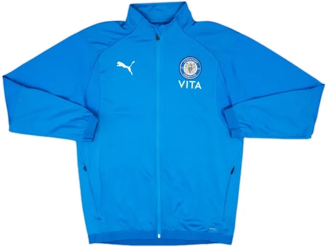 2018-19 Stockport County Puma Track Jacket - 7/10 - (M)