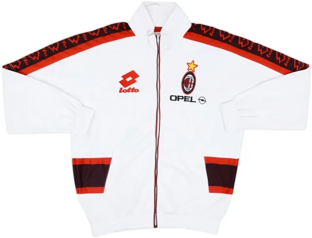 1995-96 AC Milan Lotto Track Jacket - 6/10 - (L)