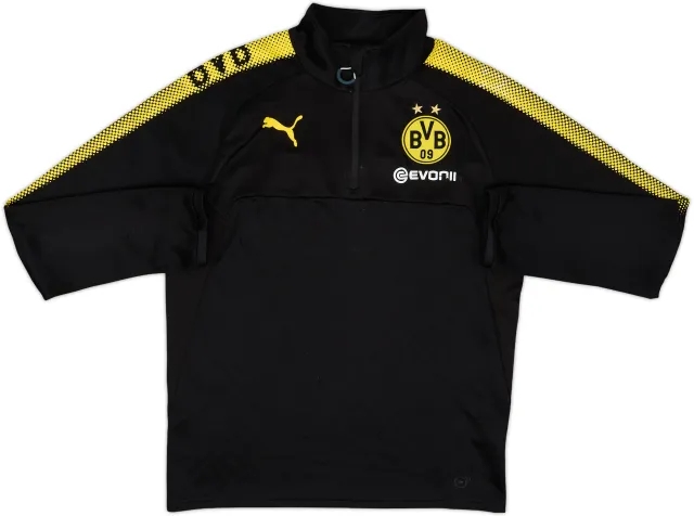 2017-18 Borussia Dortmund Puma 1/4 Zip Drill Top - 5/10 - (S)