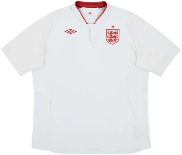 2012-13 England Home Shirt - 5/10 - (XXL)