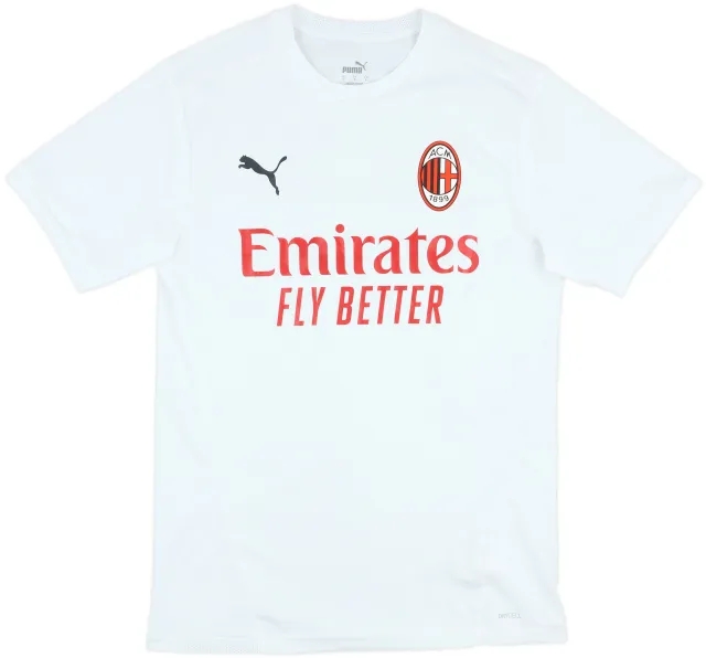 2021-22 AC Milan Puma Training Shirt - 8/10 - (S)