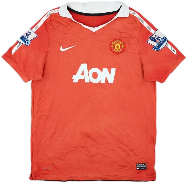 2010-11 Manchester United Home Shirt Berbatov #9 (XL)
