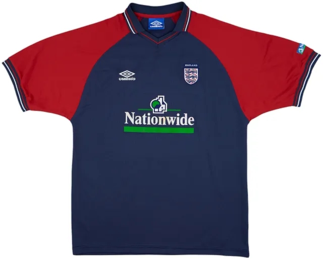 1998-00 England Umbro Training Shirt - 6/10 - (XL)
