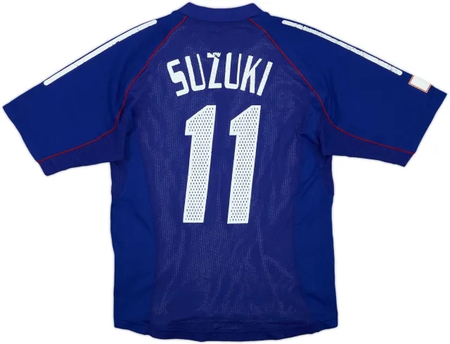 2002-04 Japan Player Issue Home Shirt Suzuki #11 - 6/10 - (M)