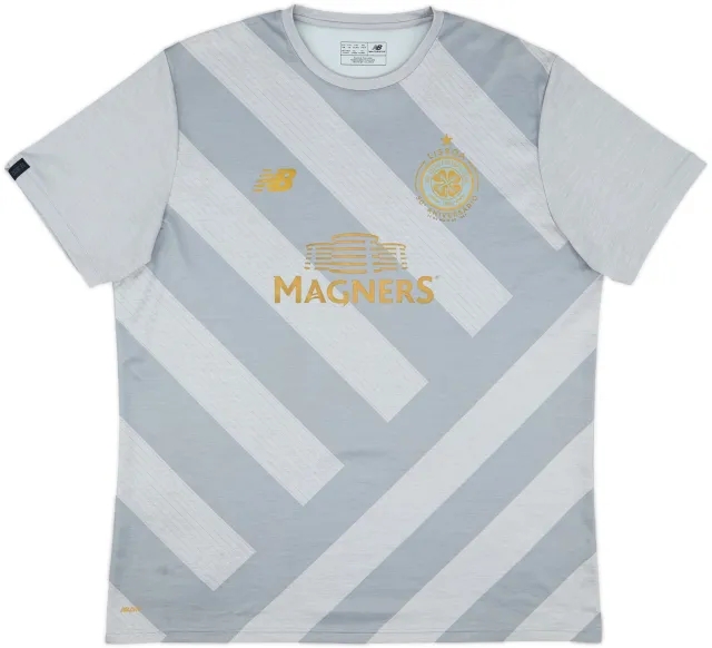 2017-18 Celtic New Balance Training Shirt - 7/10 - (XXL)