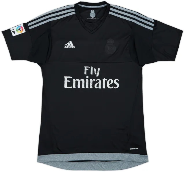 2015-16 Real Madrid GK Shirt - 4/10 - (S)