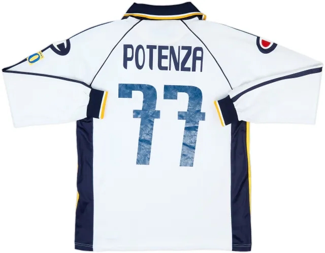 2003-04 Parma Home L/S Shirt Potenza #77 - 6/10 - (L)