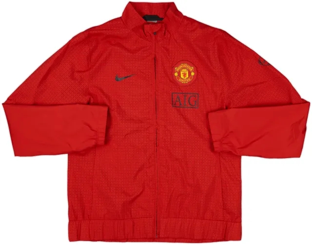 2009-10 Manchester United Nike Track Jacket - 10/10 - (M)