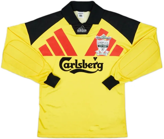 1992-93 Liverpool GK Shirt - 5/10 - (S)