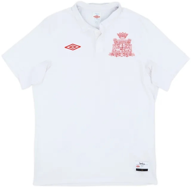 2010-11 England Ben Eine Special Edition Home Shirt - 7/10 - (M)