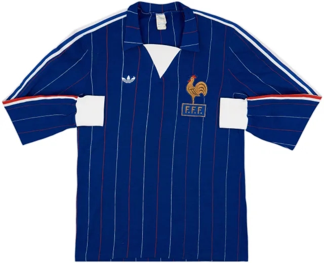 1984-86 France adidas Sweat Top - 7/10 - (M)