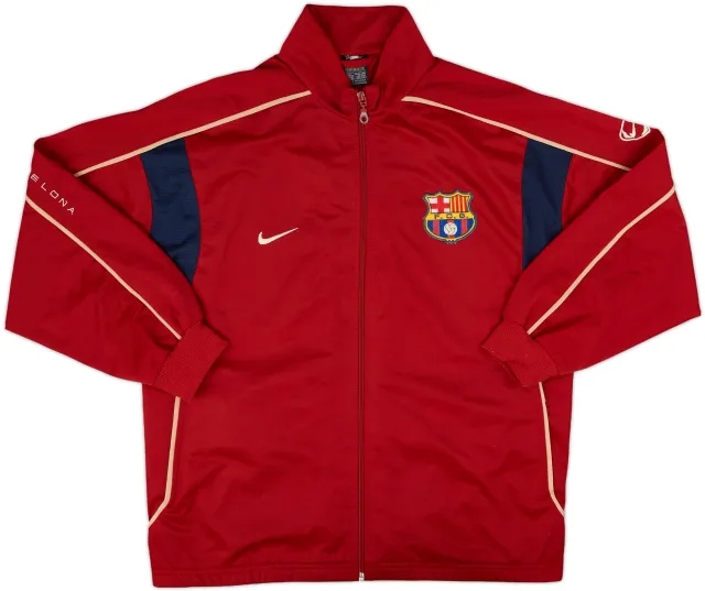 2001-00 Barcelona Nike Track Jacket - 7/10 - (XL)