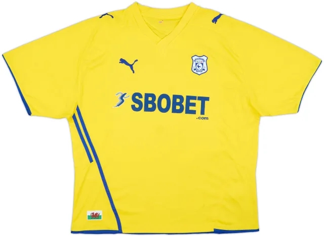2009-10 Cardiff Away Shirt - 7/10 - (XL)
