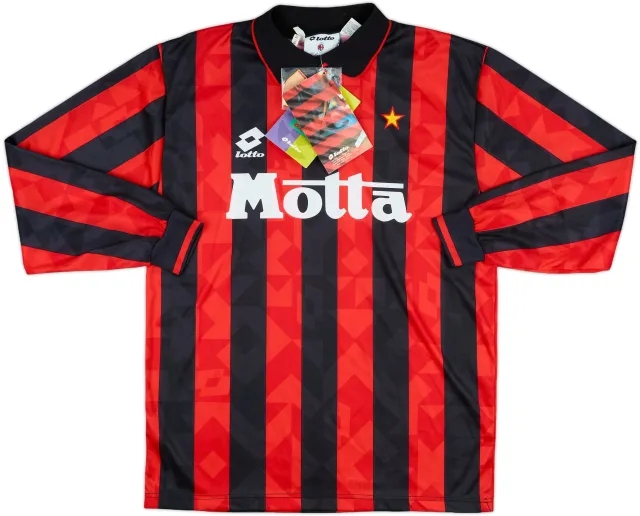 1993-94 AC Milan Home L/S Shirt (L)