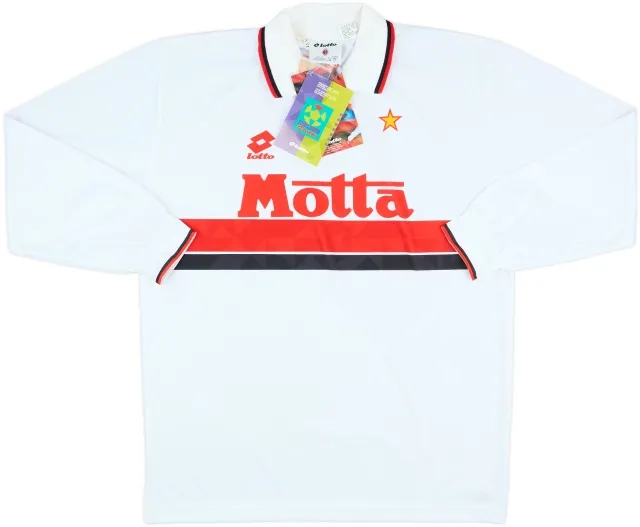 1993-94 AC Milan Away L/S Shirt (XXL)