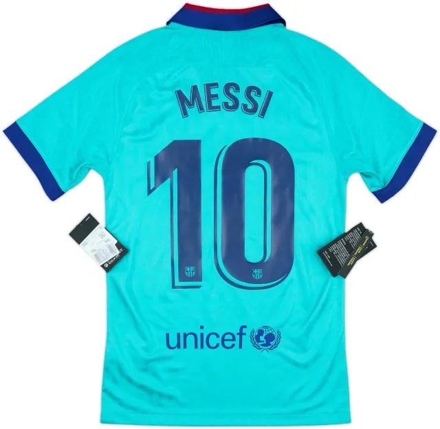 2019-20 Barcelona Third CL Shirt Messi #10 (XS)