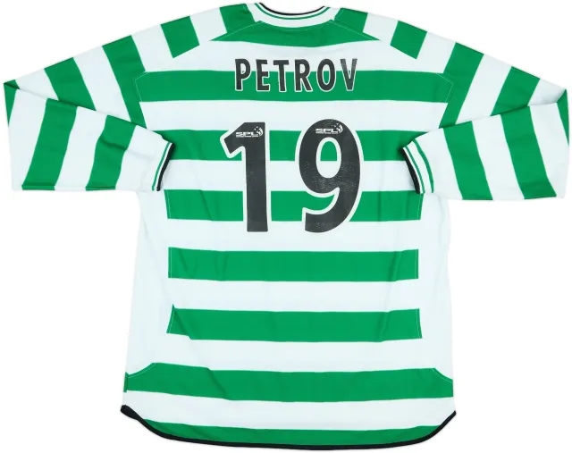 Umbro Celtic Mens LS Home Shirt 2001/03