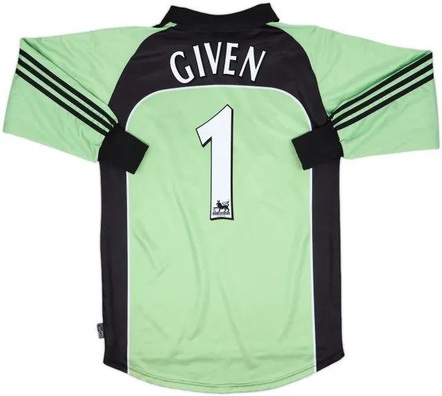 2000-01 Newcastle GK Shirt Given #1 - 6/10 - (S)