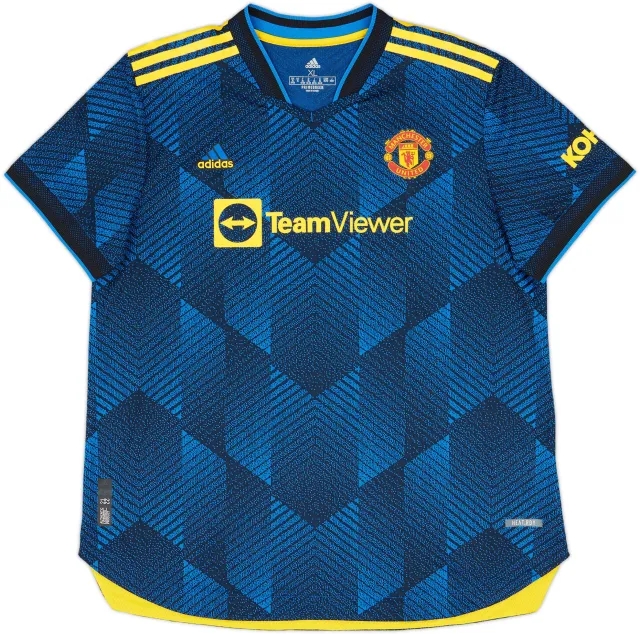 2021-22 Manchester United Authentic Third Shirt - 10/10 - (Women's XL)