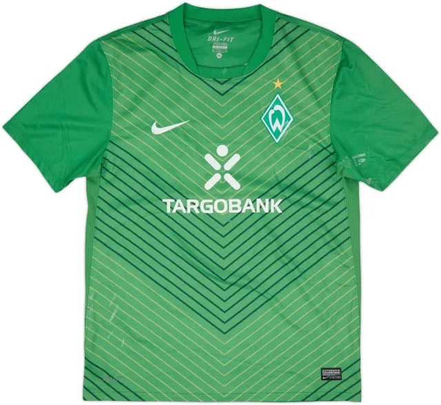 2011-12 Werder Bremen Home Shirt - 4/10 - (M)