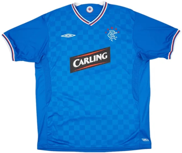 Umbro Rangers Mens SS Home Shirt 2009/10