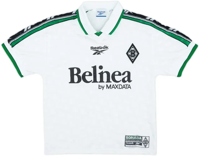 Reebok Borussia Monchengladbach Boys SS Home Shirt 1998/99