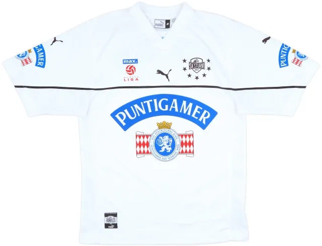 2001-02 Sturm Graz Home Shirt - 8/10 - (M)