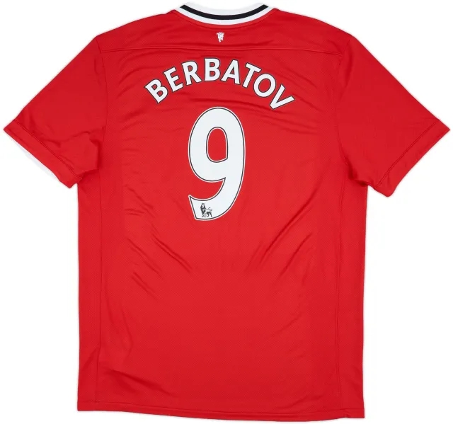 2011-12 Manchester United Home Shirt Berbatov #9 (XL)