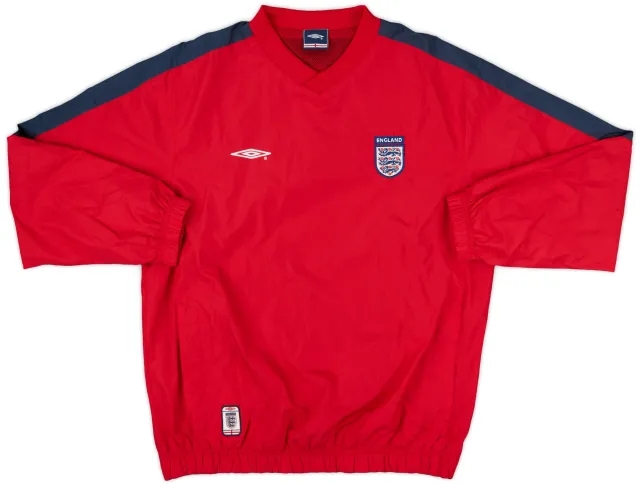 2002-04 England Umbro Drill Top - 5/10 - (S)