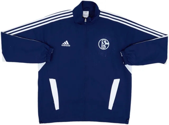 2011-12 Schalke adidas Track Jacket - 5/10 - (XXL)