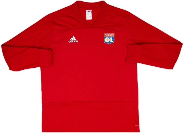 2018-19 Lyon adidas Drill Top - 5/10 - (XL)