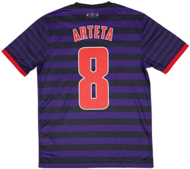 2012-13 Arsenal Away Shirt Arteta #8 (M)