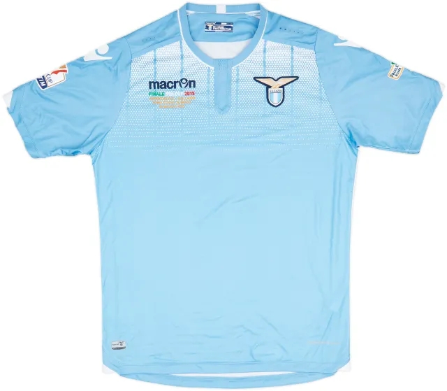 2015-16 Lazio 'Finale TIM Cup' Home Shirt - 9/10 - (XL)