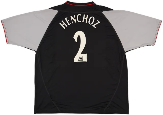 2002-04 Liverpool Away Shirt Henchoz #2 - 8/10 - (XXL)