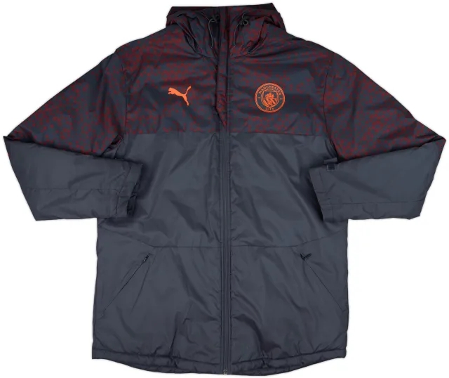 2023-24 Manchester City Puma Padded Bench Coat - 10/10 - (L)