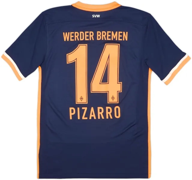 Nike Werder Bremen Mens SS Away Shirt 2015/16