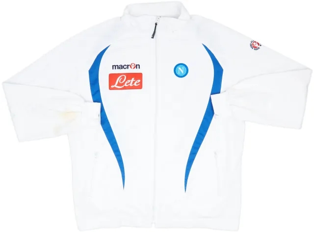 2009-10 Napoli Macron Track Jacket - 8/10 - (3XL)