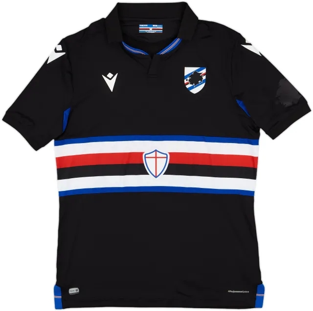 2020-21 Sampdoria Authetic Third Shirt - 9/10 - (XXL)