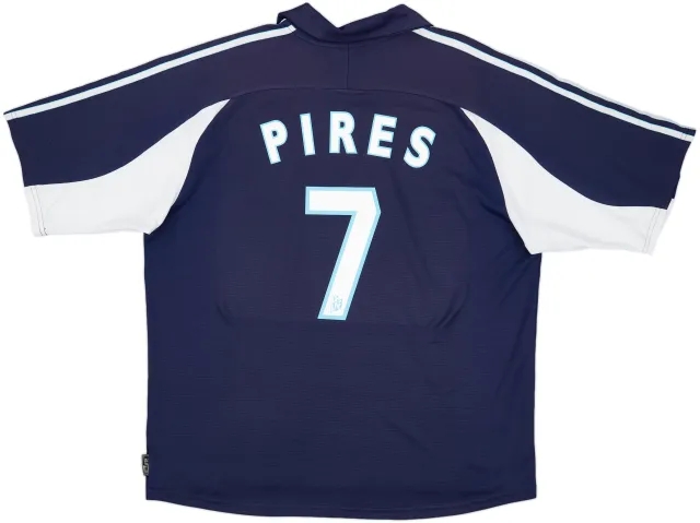 1999-00 Olympique Marseille Away Shirt Pires #7 - 7/10 - (XL)