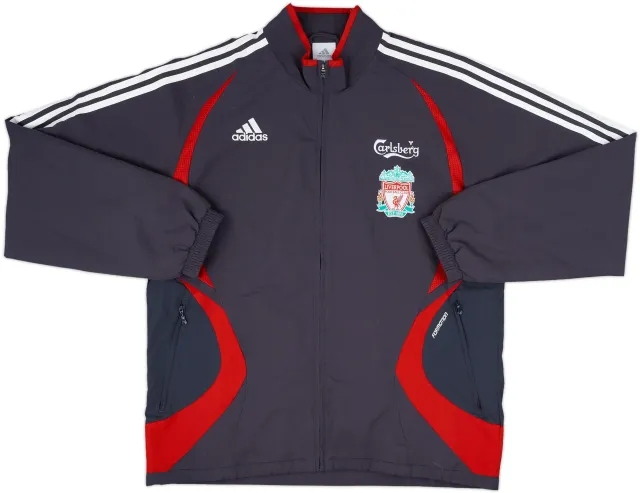 2006-07 Liverpool adidas Track Jacket - 6/10 - (M/L)