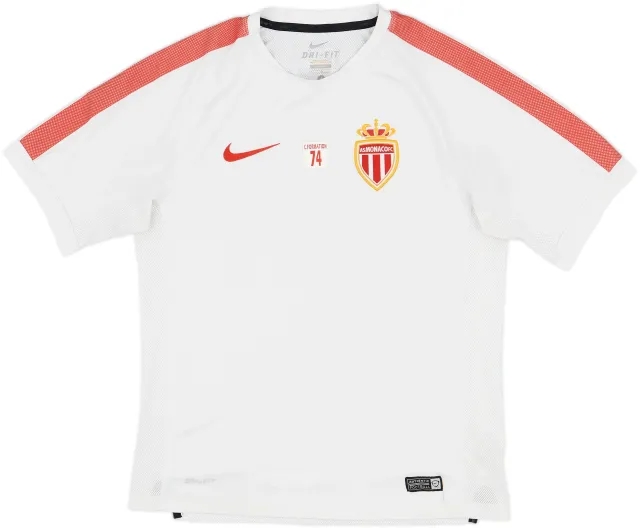 2014-15 Monaco Player Issue Nike Training Shirt C.Formation #74 - 8/10 - (S)